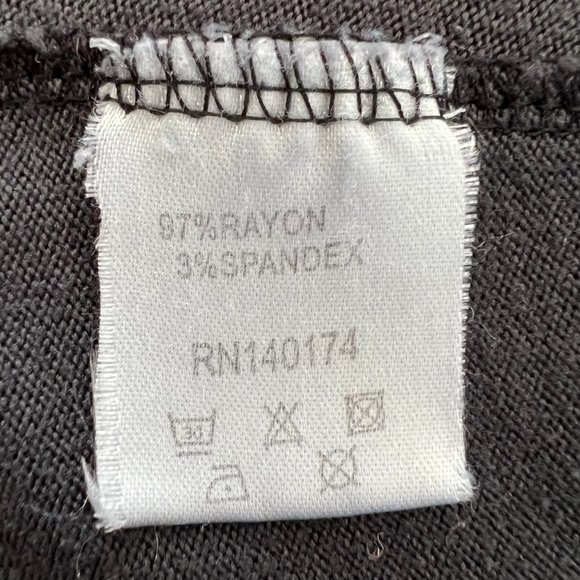 Ice Silk Size 3XL Gray Flared Sleeve Round Neck Peplum Knitted Mini Dress - Picture 8 of 10